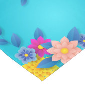 lentbloemen lange tafelloper (Hoek)