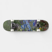 Lentbloemen langs een tuinpad, Georgia Persoonlijk Skateboard (Horizontaal)