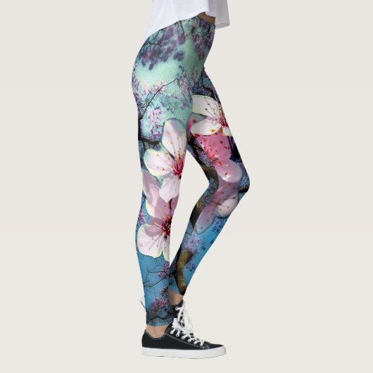Lentbloemen Leggings (Rechts)