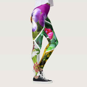 Lentbloemen Leggings