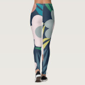 Lentbloemen Leggings (Achterkant)