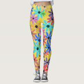 Lentbloemen Leggings (Voorkant)