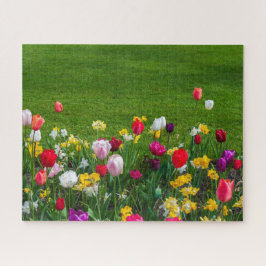 Lentbloemen Legpuzzel