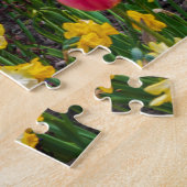 Lentbloemen Legpuzzel (Zijkant)