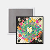 Lentbloemen Magneet (Voorkant / Achterkant)