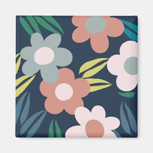 Lentbloemen Magneet (Voorkant)