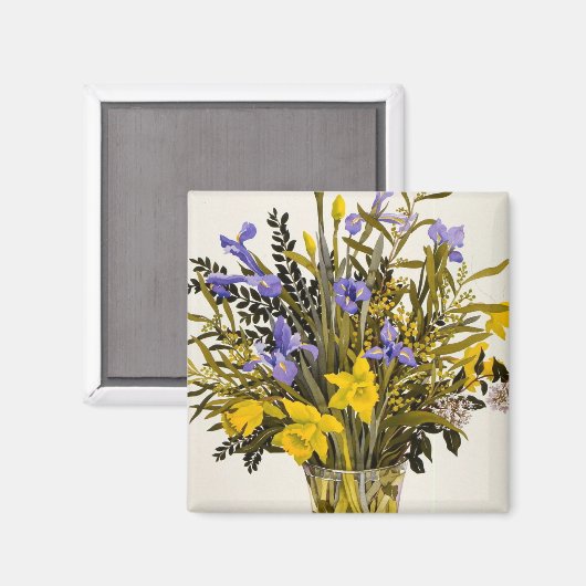 Lentbloemen Magneet (Voorkant / Achterkant)