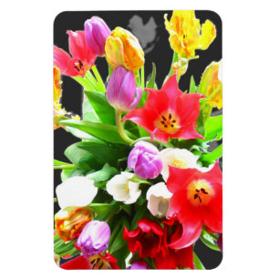 Lentbloemen Magneet