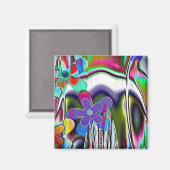 Lentbloemen Magneet (Voorkant / Achterkant)