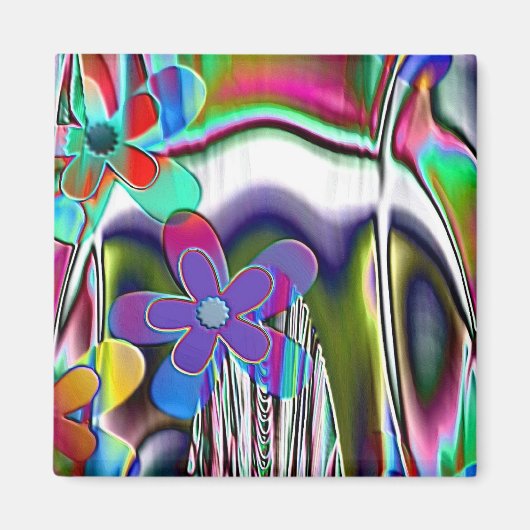 Lentbloemen Magneet (Voorkant)