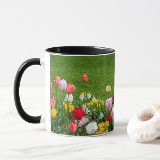 Lentbloemen Mok (Met donut)