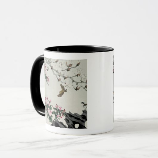 Lentbloemen Mok (Voorkant links)