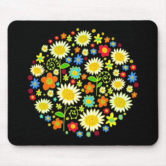 Lentbloemen Muismat (Voorkant)