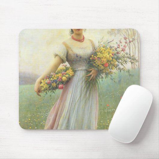 Lentbloemen Muismat (Met muis)