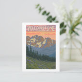 Lentbloemen - Nationaal Park van geelsteen Briefkaart (Staand voorkant)