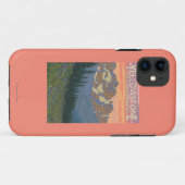Lentbloemen - Nationaal Park van geelsteen Case-Mate iPhone Case (Achterkant (horizontaal))