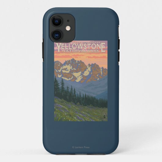 Lentbloemen - Nationaal Park van geelsteen Case-Mate iPhone Case (Achterkant)