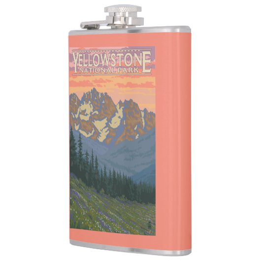 Lentbloemen - Nationaal Park van geelsteen Heupfles (Links)