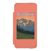 Lentbloemen - Nationaal Park van geelsteen Incipio iPhone Portemonnee Hoesje (Voorkant Agenda)