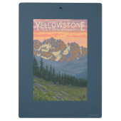 Lentbloemen - Nationaal Park van geelsteen Klembord (Achterkant)