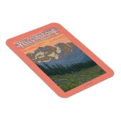 Lentbloemen - Nationaal Park van geelsteen Magneet (Rechterzijde)