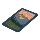 Lentbloemen - Nationaal Park van geelsteen Magneet (Linkerzijde)