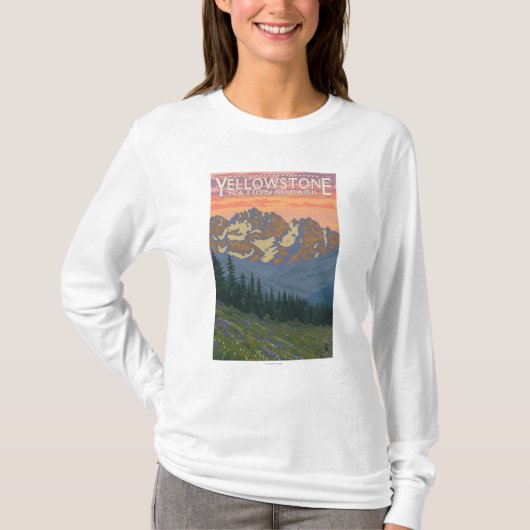 Lentbloemen - Nationaal Park van geelsteen T-shirt (Voorkant)