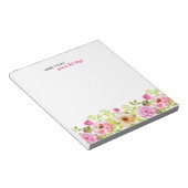 Lentbloemen Notitieblok (Schuin)