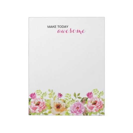 Lentbloemen Notitieblok (Linkerzijde)