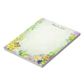 Lentbloemen Notitieblok (Linkerzijde)