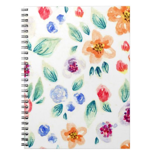 Lentbloemen, notitieboek (Voorkant)