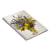 Lentbloemen Notitieboek (Rechterzijde)