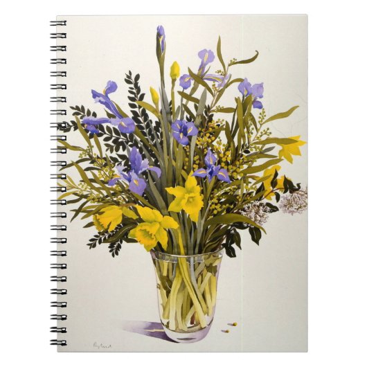 Lentbloemen Notitieboek (Voorkant)