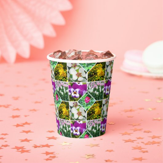 Lentbloemen Papieren Bekers (Insitu)