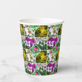 Lentbloemen Papieren Bekers (Achterkant)