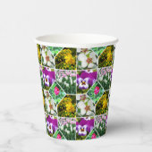 Lentbloemen Papieren Bekers (Rechts)