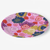 Lentbloemen Papieren Bordje (Gekanteld)