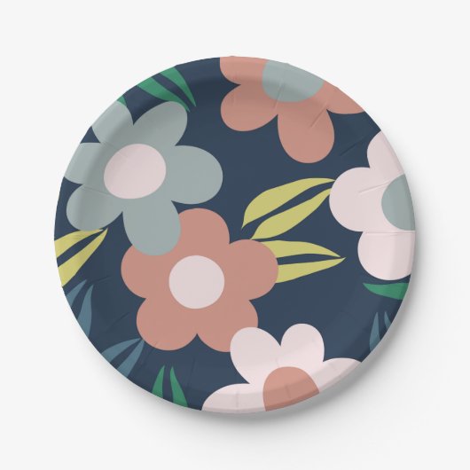 Lentbloemen Papieren Bordje (Voorkant)
