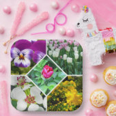 Lentbloemen Papieren Bordje (Feest)