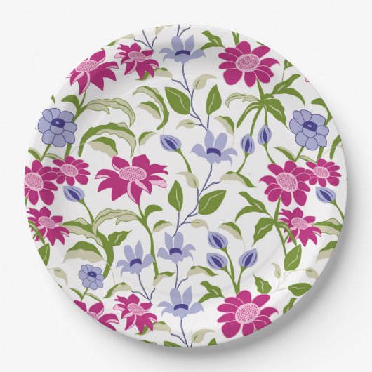 Lentbloemen Papieren Bordje (Voorkant)
