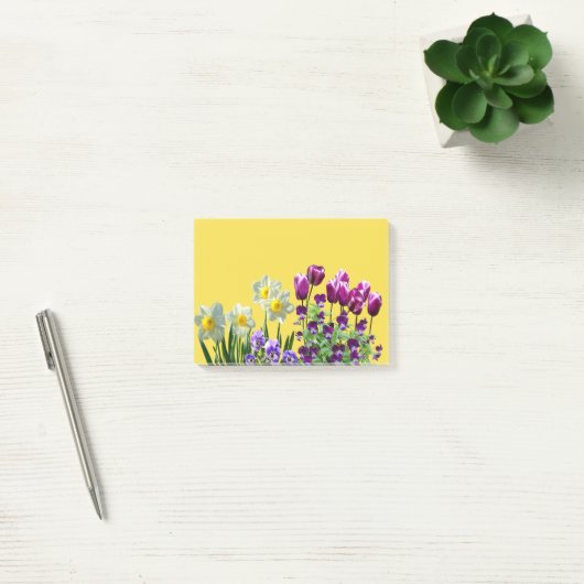 Lentbloemen Post-it® Notes (Kantoor)