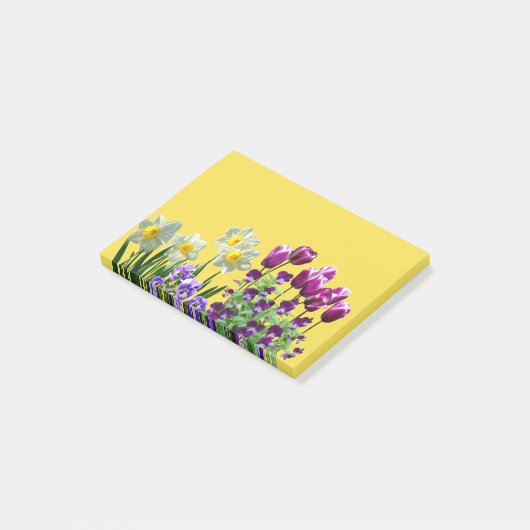 Lentbloemen Post-it® Notes (Schuin)