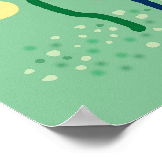 Lentbloemen Poster (Hoek)