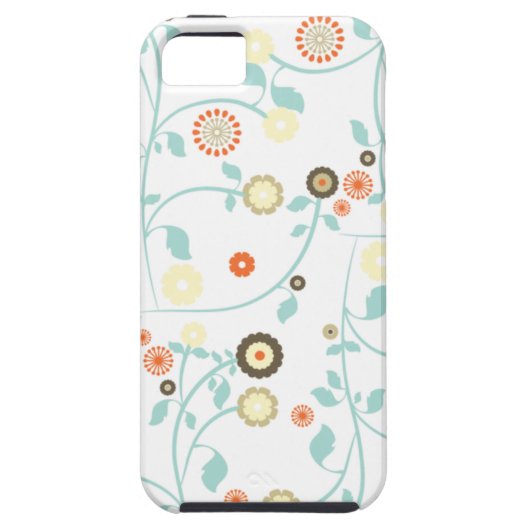 Lentbloemen, roestvrij roestvrij bloembloempatroon Case-Mate iPhone case (Achterkant)