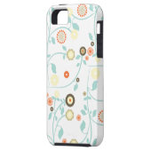 Lentbloemen, roestvrij roestvrij bloembloempatroon Case-Mate iPhone case (Achterkant Links)