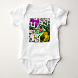 Lentbloemen Romper