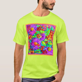 Lentbloemen schilderen. Bestel nu T-shirt
