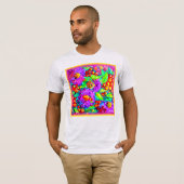 Lentbloemen schilderen. Bestel nu T-shirt (Voorkant volledig)