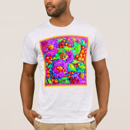 Lentbloemen schilderen. Bestel nu T-shirt