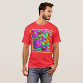 Lentbloemen schilderen. Bestel nu T-shirt (Voorkant volledig)